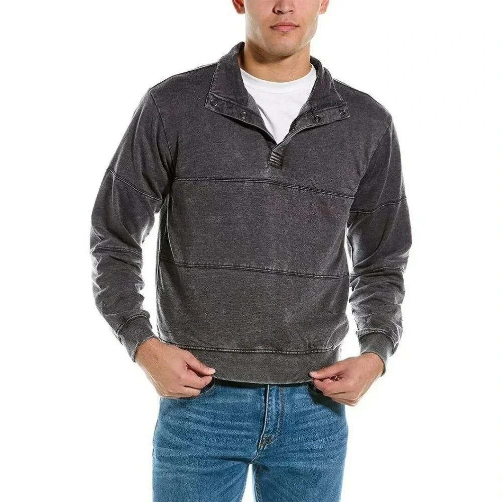 NWT Sovereign Code Men's Chance Pullover Sweatshirt Gray Size S (MSRP $98)